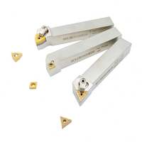 Barre d'outillage pour tour CNC, insert diamanté, pour tournage extérieur et intérieur, type à vis SCMCN1212H06 09