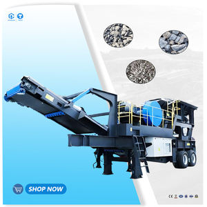 Trituradora Portátil de Oro y Mineral de Hierro, Trituradora de Residuos de Construcción, Grava, <span class=keywords><strong>Roca</strong></span> y Piedra, Planta Trituradora Móvil - Product Image 1