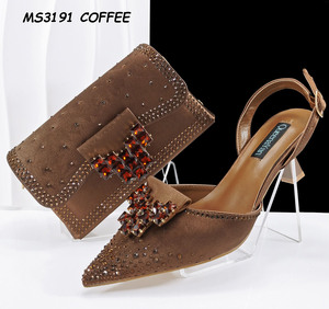 Set di Lusso 2026 <span class=keywords><strong>con</strong></span> Borsa Clutch Glitterata e <span class=keywords><strong>Scarpe</strong></span> <span class=keywords><strong>con</strong></span> <span class=keywords><strong>Tacco</strong></span> Alto per Donna, Stile Italiano - Product Image 3