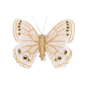 Mariposa Ilan con clip de 8 cm para tocados de novia - Product Image 1