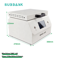 Mesin Sublimasi Vakum 3D Subbank SMC-A5 Pembuat Casing Ponsel Mesin Pencetak Sublimasi