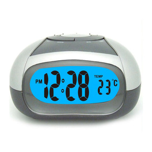 Tốt Nhất Bán Đa Ngôn Ngữ Âm Thanh Tự Nhiên Đồng Hồ Báo Thức Lịch Nhiệt Độ Báo Động Nói Chuyện Thông Minh Đồng Hồ - Product Image 3