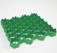 Grilles de paillage en HDPE et PP pour enclos équestres, stabilisation du gravier, renforcement du sol, drainage, pavés pour gazon