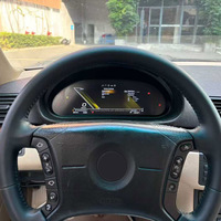 Compteur numérique de tableau de bord de voiture de 10,25 pouces, cockpit virtuel, compteur de vitesse, compteur automatique pour BMW Série 3 M3 E46 1999-2004