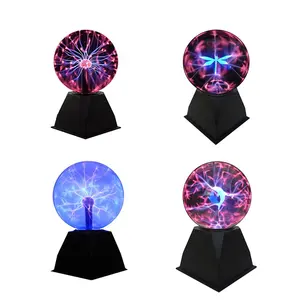 With USB charging plasma ball magic lightning ball touch sensing luminescence ballmagic ball atmosphere ion light