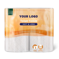 Rouleau de papier toilette OEM/ODM personnalisable, doux, respectueux de la peau, jetable, pour la maison et l'hôtel, commande en gros