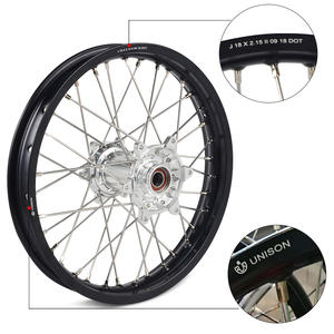 Juego de <span class=keywords><strong>Ruedas</strong></span> Delanteras y Traseras NICECNC 21 18 Pulgadas DOT con Llantas y Mazas para <span class=keywords><strong>KTM</strong></span> 250 350 450 SXF XCF 2008-2021 - Product Image 6