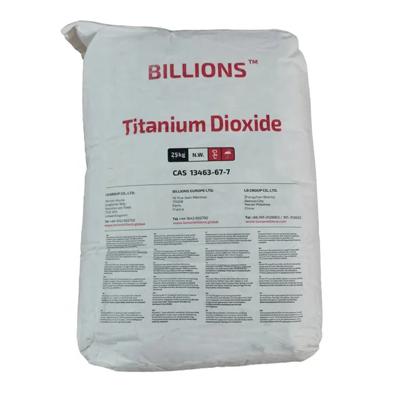 Rutile TiO2 giá blr895 r996 Titanium Dioxide Lomon Titanium Dioxide cho lớp phủ