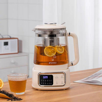 Offre Spéciale : Marmite de Santé Électrique Multifonctionnelle en Verre 2,5 L, Portable, Maintien au Chaud 24h pour la Maison et le Bureau