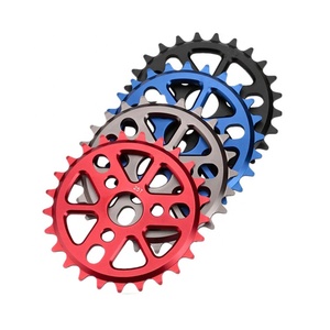CNC 7075 T6 قطعة معدنية من العجل الخلفي للدراجة BMX قطع غيار الدراجة للسباق إعادة تجهيزها لتحسين الأداء - Product Image 5