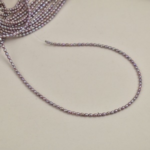 Collar Casual Deportivo para Mujer con Perlas Naturales de Agua Dulce de 3-3.5mm, Color Púrpura Aura <span class=keywords><strong>Eastward</strong></span>, Cobre, Estilo Casual - Product Image 5