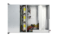 Boîtier de serveur GPU 4U OEM/ODM, serveur GPU 8 baies, 4 GPU double largeur, prise en charge de l'alimentation CRPS