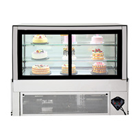 Réfrigérateur de présentation de gâteaux rectangulaire de 4 pi / 5 pi / 6 pi pour desserts