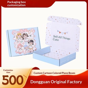 Cajas de Envío Coloridas con Dibujos Animados al por Mayor para Tarjetas Coleccionables, Lindas Cajas de Regalo Rectangulares - Product Image 3