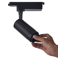 Supermarché tête mobile COB encastré ajuster l'angle de faisceau projecteur LED 30W feux de piste