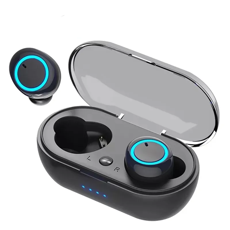Mifa — ecouteurs sans fil Bluetooth Y50 TWS, casque d'écoute stéréo, oreillettes de Sport, Microphone avec boîte de chargement pour Smartphone