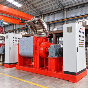 Mélangeur industriel Sigma à décharge par le bas pour adhésif thermofusible au butyl, petit pétrisseur Sigma - Product Image 4