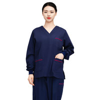 Ensembles de Blouses Médicales Unisexe Personnalisées en Tissu de Haute Qualité à Manches Longues pour Hôpitaux – Tenues Professionnelles pour Médecins et Infirmières – Vente en Gros