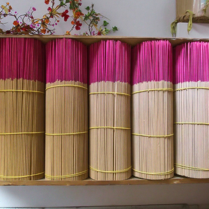 อู๊ดชุดธูปไม้ไผ่หอมหอมหวานทำด้วยมือธูปหอมนิรันดร์กำหนดบรรจุภัณฑ์ได้เอง - Product Image 5