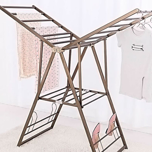 <span class=keywords><strong>Stendino</strong></span> <span class=keywords><strong>per</strong></span> vestiti pieghevoli scarpe da bucato appendiabiti da scaffale asciugamano <span class=keywords><strong>per</strong></span> vestiti con copriletto <span class=keywords><strong>per</strong></span> <span class=keywords><strong>lenzuola</strong></span> multifunzione Organizer - Product Image 3