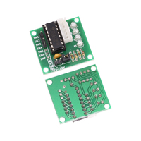 Kit Raspberry Pi con 28BYJ-48 5V Placa de controlador de motor paso a paso de 4 fases Módulo de prueba de accionamiento ULN2003 para desarrollo de maquinaria
