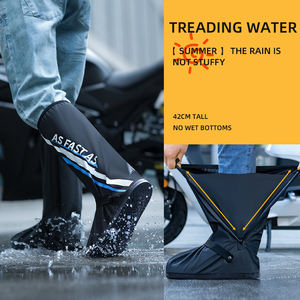 Offre Spéciale hommes femmes bottes <span class=keywords><strong>de</strong></span> <span class=keywords><strong>pluie</strong></span> en PVC respirant réutilisable avec couche imperméable intégrée couvre-chaussures <span class=keywords><strong>de</strong></span> <span class=keywords><strong>pluie</strong></span> léger pour les jours <span class=keywords><strong>de</strong></span> <span class=keywords><strong>pluie</strong></span> - Product Image 3