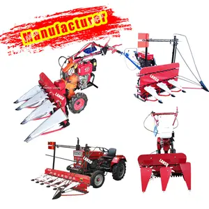 High Quality Chinese Factorytractor mounted soya bean harvest machine hand held mini wheat and rice harvesting machine