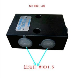 Verrou hydraulique Lianqiang SO-H8L-J8 32MPa 40L/min, soupape de maintien de pression en acier au carbone - Product Image 4