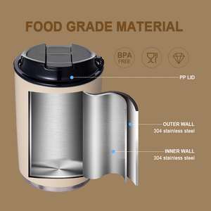 Everich <span class=keywords><strong>2025</strong></span> sáng tạo cốc cà phê chống trượt cơ sở dễ dàng làm sạch bề mặt thép 304 tùy chỉnh mô hình cho thanh thiếu niên người lớn xu hướng bây giờ - Product Image 5