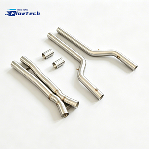 Kit de Tubo Intermedio de Acero Inoxidable 304 para BMW F90 M5 S63 4.4T V8 Twin Turbo, Sistema de Escape de Alto Flujo y Rendimiento, Ajuste Directo - Product Image 6