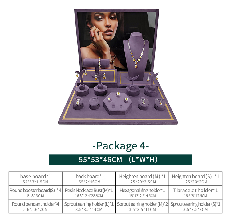 Conjunto de exhibición de joyas 4th Arrangement