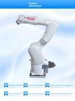 Nouvel ensemble de commande de bras robotique Peach Kuka, moteur principal, PLC, entraînement électrique, protection IP40