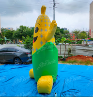 Ballon gonflable géant personnalisé pour événements extérieurs, modèle épis de maïs, avec ventilateur intégré, alimentation par prise, étanche, pour la publicité en gros