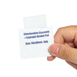 Tisu pembersih tangan serbaguna antiseptik medis <span class=keywords><strong>70</strong></span>% bantalan alkohol & penyeka bantalan alkohol Mini untuk pembersihan - Product Image 2