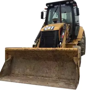 second hand original caterpillar backhoe front loader Used Original CAT 420E Backhoe loader used cat 416 420 430 retro excavator