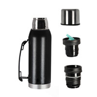 Ensemble de gourde à thé Yerba Mate 8oz tasse Yerba Mate avec couvercle de fermeture bouteille thermos en bois Bombilla paille mate tasse
