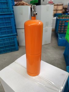 Bouteille de <span class=keywords><strong>gaz</strong></span> réfrigérant vide DOT39 standard 1L avec valve 7/16-20UNF-2A, cylindre de <span class=keywords><strong>gaz</strong></span> <span class=keywords><strong>R410a</strong></span> - Product Image 4