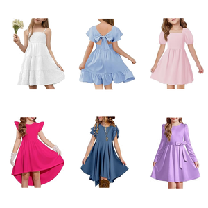 Vestido de Verano para Niñas de Boutique, Listo para Enviar en 2026, de 0 a 14 Años, Nuevo, Lotes Mixtos, Ligero, Liquidación de Inventario - Product Image 1