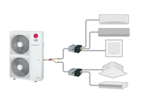 Climatiseur de type conduit commercial LG Carrier Climatiseur central VRF VRV intérieur multi-split avec position au sol