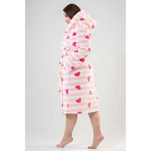 BAYAN SOFT XXL KAPSONLU UZUN KOL CEPLI UZUN SABAHLIK - ฟูซยา - ฟูซยา - Product Image 5