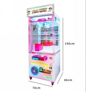 เครื่องเกมหยอดเหรียญ Artbel Prize Claw Tribe สำหรับเล่นในร่ม ใช้ไฟ 220V ปลั๊กแบบ US เกมจับตุ๊กตา ของรางวัลสำหรับสวนสนุก - Product Image 2