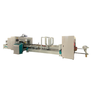 Máquina eléctrica automática de encoladora de carpetas de cajas corrugadas para madera, embalaje de plástico, componente de núcleo, bomba de madera como núcleo - Product Image 3