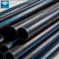 Tuyau d'irrigation goutte à goutte complet en PEHD DN 110mm-315mm pour l'agriculture, bobines de PEHD résistantes aux UV, tuyau en PEHD plastique durable