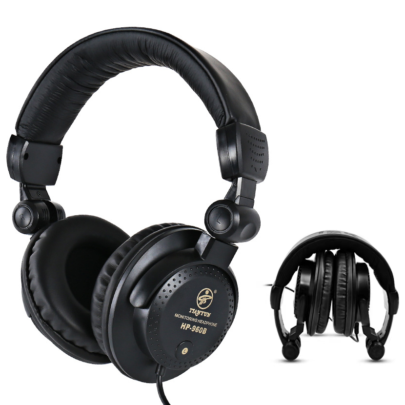 Professional Wired Mic Headphone and Mobile Headset Video Audio Studio Auriculares Earbuds Monitor Recording Headphones