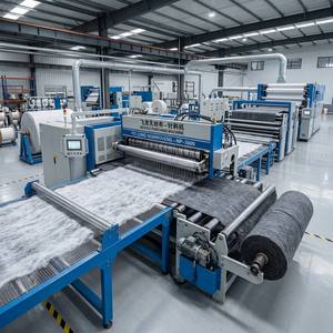 Rouleau <span class=keywords><strong>de</strong></span> <span class=keywords><strong>feutre</strong></span> non tissé aiguilleté haute densité pour tapis automobile et rembourrage <span class=keywords><strong>de</strong></span> coffre <span class=keywords><strong>de</strong></span> voiture - Product Image 2