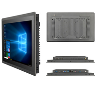 WPNA Panel Industrial PC 15 17 19 pulgadas All One Case Mini Pc J1900 Refrigeración sin ventilador Intel J1900 Computadora integrada de 21,5 pulgadas
