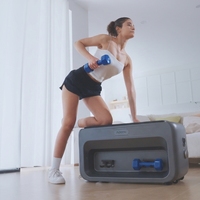 Banc de musculation pliable multifonctionnel 5-en-1 réglable pour entraînement de force et fitness à domicile – Prêt à être expédié