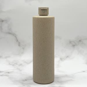 Flacon cosmétique vide écologique en <span class=keywords><strong>paille</strong></span> de blé avec bouchon à clapet - Product Image 3