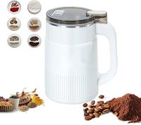 300W 500ML Moulin à café électrique Ménage Petite rectifieuse de poudre pour grain herbe épice