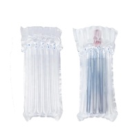 Vente en gros de matériau d'emballage de protection pour coussin à bulles gonflable antichoc Sac en plastique pour colonne d'air pour bouteille de vin